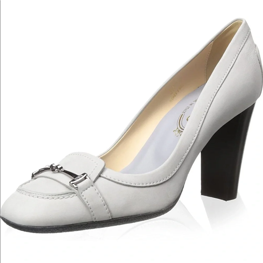 SOLD! 💚 Tod’s Jodie Horsebit Pumps NWOB - Picture 13 of 13